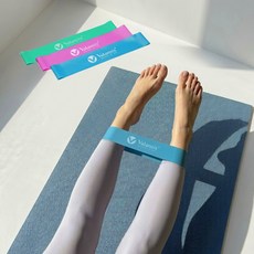 Valansis 環狀彈力帶強力3件組, 蘇打, 藍色, 紫色, 1個