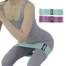 밸런시스 힙밴드 파워 2단계 + 3단계 세트, 민트, 퍼플, 1개