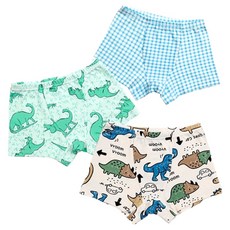 Maykids 男童侏羅紀印花彈力內褲 3件組