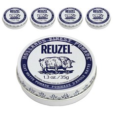 REUZEL 白豬強力黏土級水性髮泥 Clay Matte Pomade - 35g, 5罐