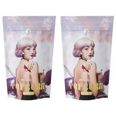 CANDY POPPY 爆米花 微醺奶酒 時尚手繪包裝 成熟大人風味 50g, 2包