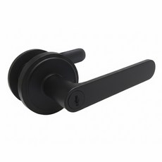 L.S 麥金牌 日規水平鎖 浴廁鎖 大套盤 LS-710 60mm 霧黑色, 1個