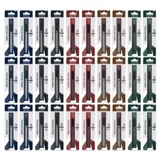 투코비 코마 컴포트그립 커터칼 특수코팅블랙날 5종 x 2p 세트, 네이비, 와인, 브라운, 딥그린, 딥그레이, 3세트