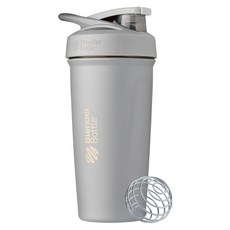Blender Bottle Strada Sleek 不鏽鋼搖搖杯, 質感灰, 740ml, 1個