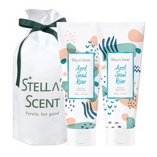 STELLA'S SCENT 四月首爾香氛沐浴露 200ml+身體乳液 200ml, 1套