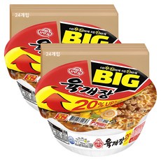 오뚜기 육개장 컵 104g, 48개