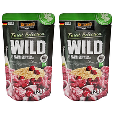 德國柏肯特 犬主食鮮肉包, 鹿肉 強化活力能源, 低過敏, 高蛋白, 成犬適用, 125g, 2包