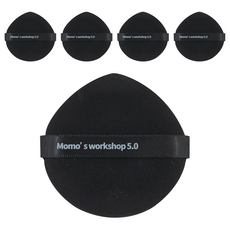 MoMo's Workshop 毛吉吉 乾濕兩用氣墊粉撲 5.0Plus 五入組, 1組