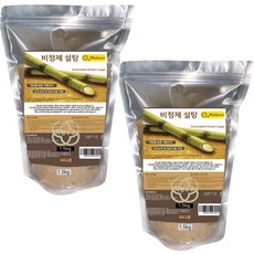 Midaon 未精製蔗糖, 1.5kg, 2個