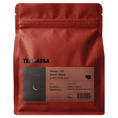 TERAROSA Sleepy Cat 無咖啡因綜合咖啡豆, 250g, 1個
