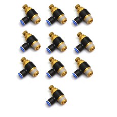 一觸式接頭閥門空氣接頭聚氨酯軟管 NSC06-01, 10個