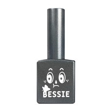 BESSIE 韓國原廠直供 亮片系列 美甲凝膠, GL26 閃耀黑天鵝, 11ml, 1瓶