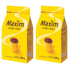 맥심 모카골드 마일드 원두커피, 500g, 1개입, 2개