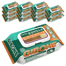 GIBONE 濕拖巾 掀蓋式 25片, 12個