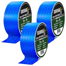 스코라 고휘도 야광 야간 안전 반사 테이프, 3개, 블루