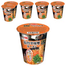 AceCOOK IPPIN 逸品 仙台辛味噌風味麵 73g, 6入