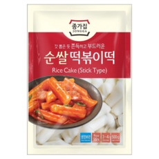 JONGGA 宗家府 年糕條 有嚼勁爽美細緻的口感 軟糯香滑 適合火鍋與家常菜, 500g, 1包