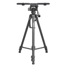 vonjean Vlog雙手機相機攝影三腳架, VT-356PX2, 黑色, 1個