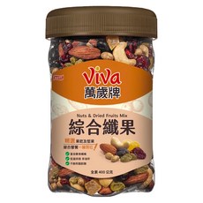 ViVa 萬歲牌 綜合纖果, 400g, 1罐