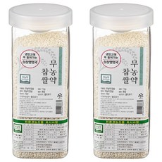 월그그린 싱싱영양통 무농약 찹쌀, 1kg, 2개
