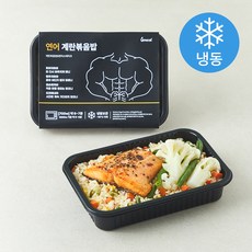 식스밀 연어 계란볶음밥 (냉동), 325g, 1개