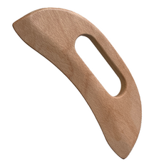 Pocoi 大型手柄櫸木半月刮痧板, 單一顏色, 1個