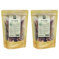 자연두레 무농약 영지절편, 60g, 2개