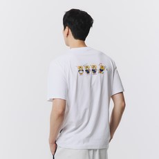 빅터 배드민턴 CHEER UP SHUTTLE 오버핏 티셔츠 VT25CTO208U
