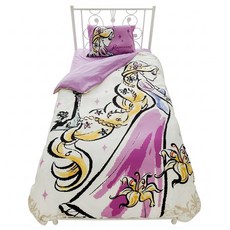 Rapunzel 長髮公主樂佩 迪士尼公主單人床包組