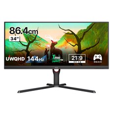 알파스캔 WQHD AOC 게이밍 울트라와이드 모니터, 86.4cm, U34G3X