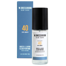 W.DRESSROOM 多麗絲 衣物居家香氛噴霧, No.40 Chic Amber 琥珀麝香, 70ml, 1瓶