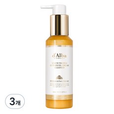 [비건뷰티] 달바 화이트 트러플 리턴 오일 크림 클렌저, 150ml, 3개