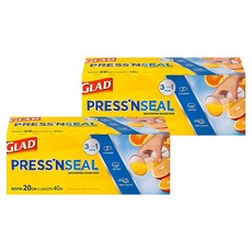 글래드 프레스앤씰 매직랩 미니, 40m, 2개