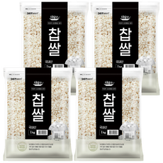 더담은 국산 찹쌀, 1kg, 4개