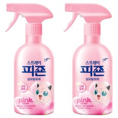 碧珍 強力噴霧纖維除臭劑 粉紅玫瑰, 430ml, 2個