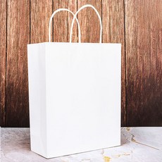 Good given 扭結提袋 10入 x 2包, 白色, 20個