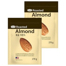RichFarm Nuts 炒杏仁果, 270g, 2袋