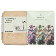 COFFEE LIBRE 洪都拉斯單品濾掛式咖啡, 10g, 7包, 1盒