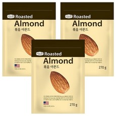 리치팜너트 볶음 아몬드, 270g, 3개