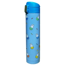 miffy 米飛 不鏽鋼保冷保溫水壺(B款/600ML), B款 藍色, 600ml, 1個