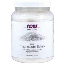 NOW solutions 鎂浴鹽, 1531g, 1罐