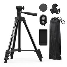 BANADA 맥세이프 4단 삼각대 6종 세트, 블랙, 1세트, BND-B2TP4001