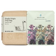 COFFEE LIBRE 單一產區哥斯大黎加濾掛咖啡, 10g, 7入, 1個