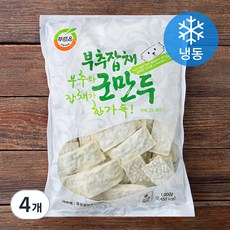 푸르온 부추잡채 군만두 (냉동), 1kg, 4개