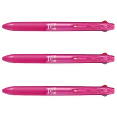 PILOT 百樂 FRIXION 雙色原子筆 0.5mm, 粉紅色, 3個