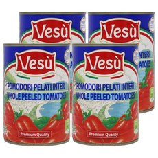 Vesu 去皮番茄醬, 4個, 400g