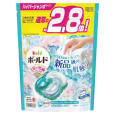 Bold 4in1 持香4D洗衣膠囊補充裝 清新花香, 31顆, 1袋