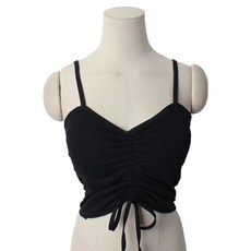 라라온 여성용 스판 스트랩 이너캡 끈나시 브라탑 TSP2228