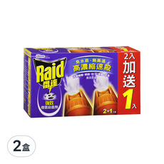 雷達 Raid 煙霧殺蟲劑 Set 高濃縮速殺, 3入, 2盒