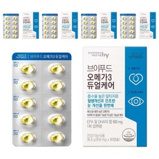 Vfood Dual Care Omega-3魚油膠囊 36.6g, 60顆, 5個